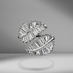 Large Palm Leaf Ring