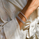 Oval Cut Diamond Tennis Bracelet
