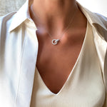 Diamond Knot Necklace