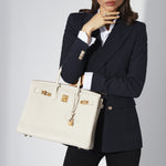 Birkin in Craie by Hermès - Hermes