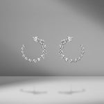 Small Diamond Garland Earrings