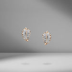 Mini Palm Leaf Studs