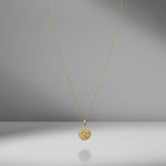Small Cosmic Diamond Coin Charm