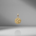 Small Cosmic Diamond Coin Charm