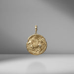 Limited Edition Pegasus Large Diamond Coin Charm