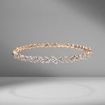 Multi-Shape Diamond Bangle