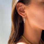 Diamond Drop Shaker Earrings