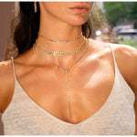 Dot-Dash Diamond Necklace