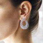 Diamond Garland Earrings