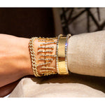 Baguette Nameplate Cuff