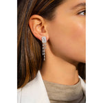 Waterfall Baguette Drop Earrings