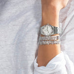 Firework Round & Baguette Diamond Bangle