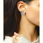 Starburst Diamond Earrings