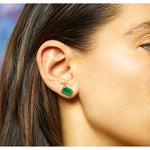 Emerald Studs