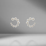 Surrounding Small Circle Earrings