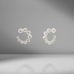Surrounding Small Circle Earrings