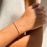 Pink Sapphire Tennis Bracelet