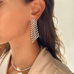 Feather Cascade Earrings