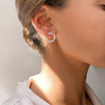 Mini Multi-Shape Open Hoop Earrings