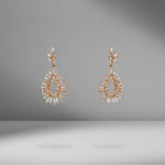 Mini Teardrop Fireworks Earrings