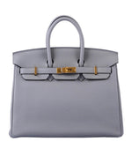 Birkin 25cm Gris Mouette