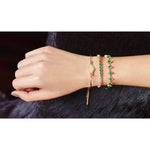 Toujours Multi Emerald & Diamond Bracelet