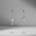 Diamond Drop Shaker Earrings