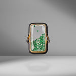 Emerald & Diamond Shaker Ring
