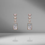 Malaya Garnet and Diamond Shaker Earrings