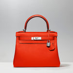 Kelly 28cm in Rouge Casaque