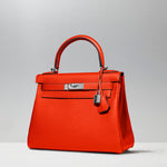 Kelly 28cm in Rouge Casaque