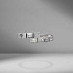 Modern Deco Diamond Baguette Ring