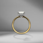 Radiant Cut Solitaire Engagement Ring