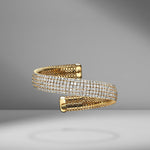 Five-Row Diamond Cuff