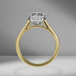 Oval Cut Solitaire Engagement Ring