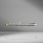 Sapphire Tennis Bracelet