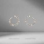 Medium Multi-Shape Open Hoop Earrings