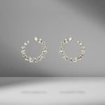 Medium Multi-Shape Open Hoop Earrings