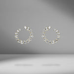 Large Multi-Shape Open Hoop Earrings