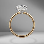 Oval Cut Solitaire Engagement Ring