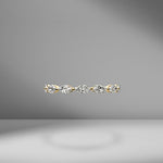 East-West Set Marquise Eternity Band .10
