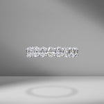 Oval Cut Eternity Band .20
