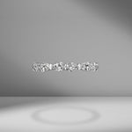 Pear Shape Eternity Band .10
