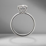 Cushion Cut Solitaire Engagement Ring