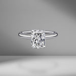 Radiant Cut Solitaire Engagement Ring