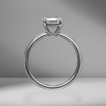 Radiant Cut Solitaire Engagement Ring