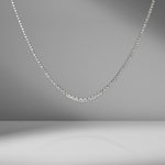 Small Graduated Diamond Necklace