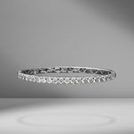 Halfway Diamond Bangle