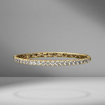 Halfway Diamond Bangle