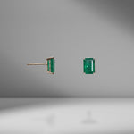 Emerald Studs